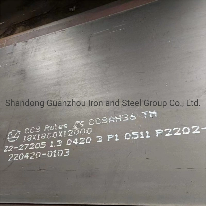 Prime Ccsa Ah36 Ah32 Dh36 Ship Plate/Marine Pate Steel in Factory Export