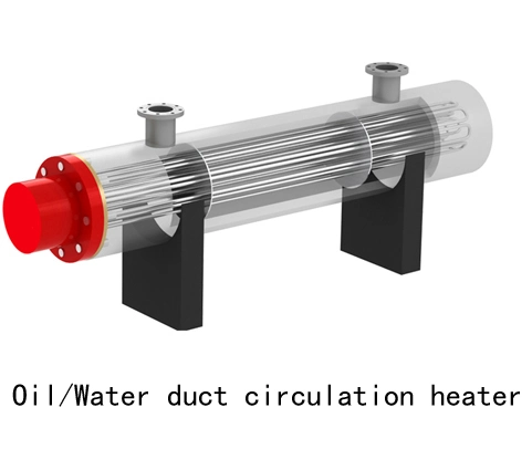 380V 190kw Edelstahl Öl Wasser-Pipeline-Zirkulation Industrial Electric Wassererhitzer