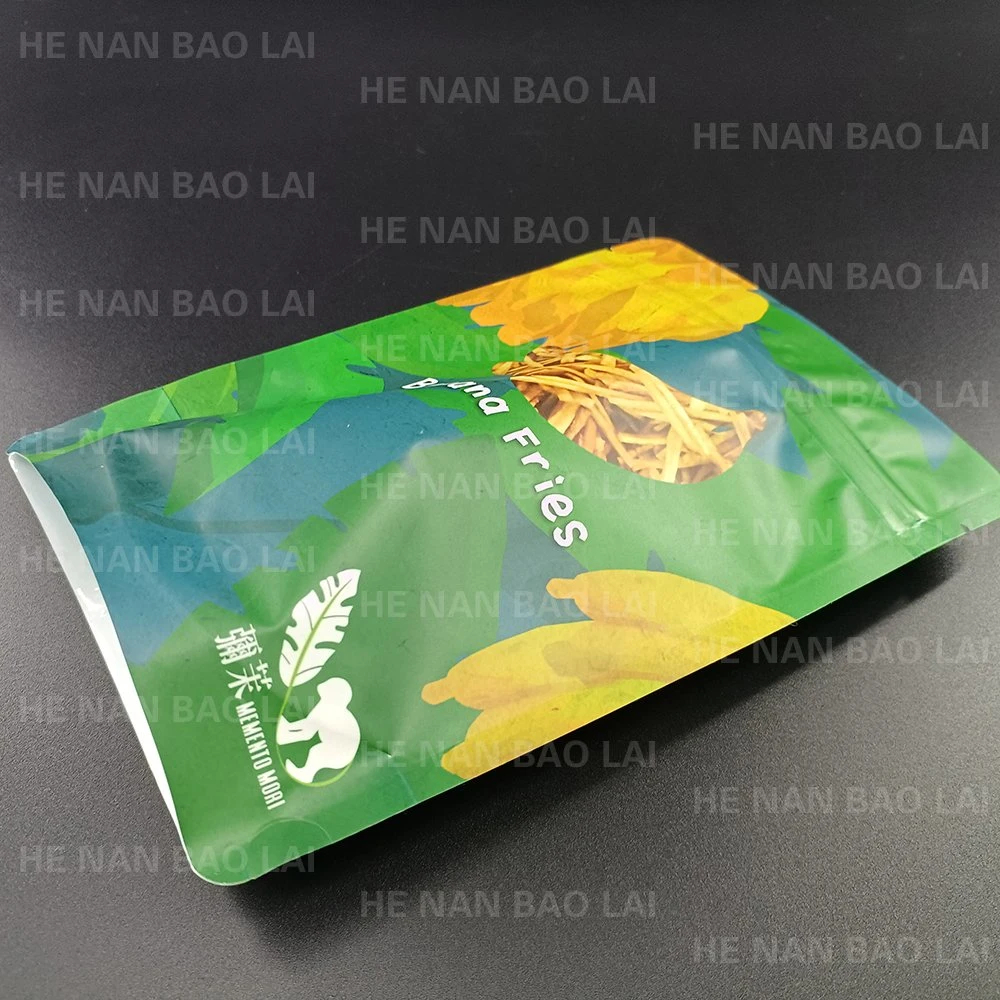 Bl Packaging Dry Packs Mylar Bags for Dried Food Resealable Standing Clear Plastic Zipper Pouch Heat Sealing Bags