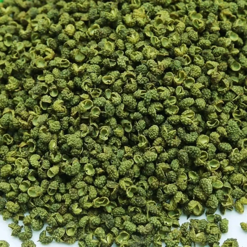 China 2022 Pimienta de Sichuan verde orgánicos especias especial de China