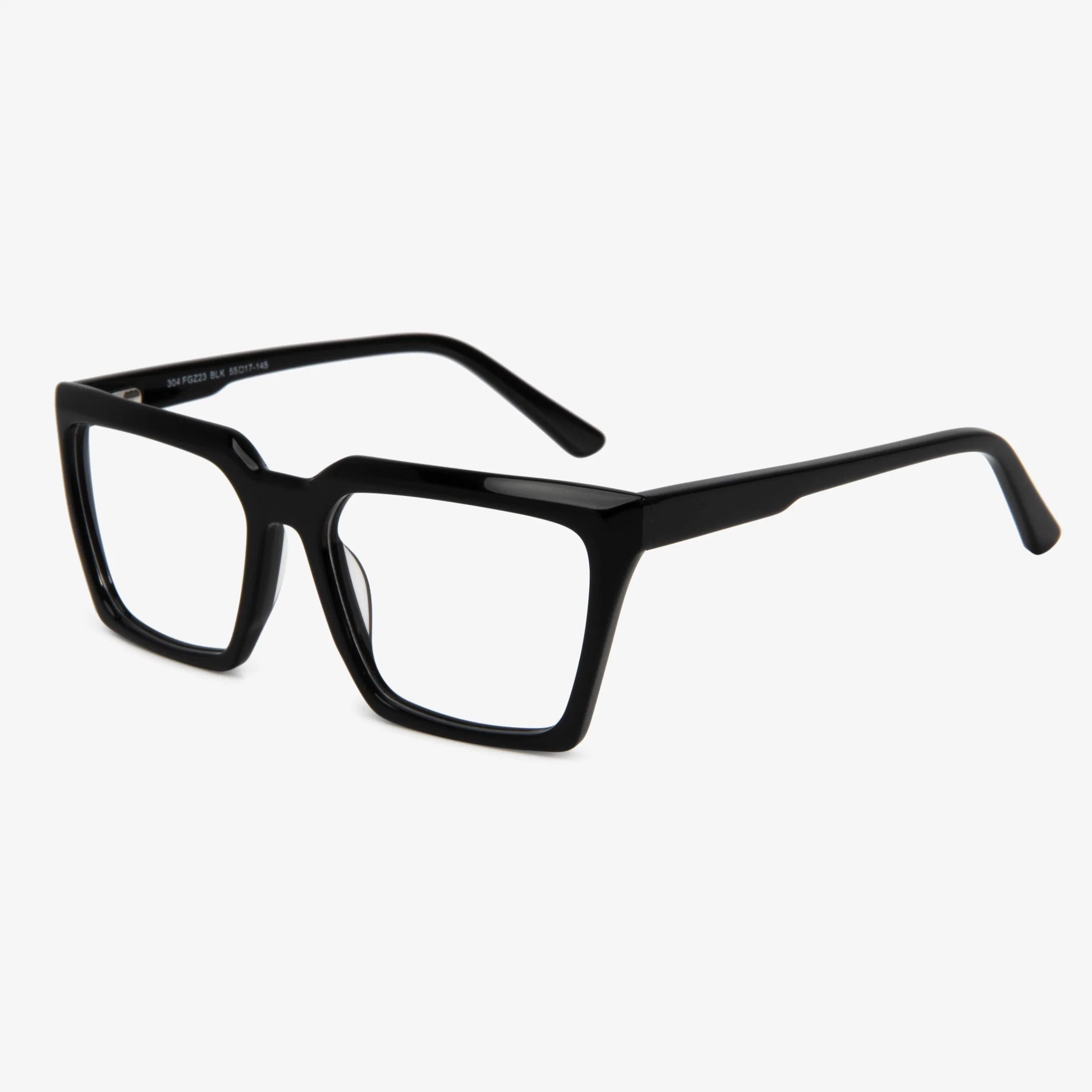 Fashion Slim Square Shape Acetate Eyeglasses Optical Frame for Woman Men