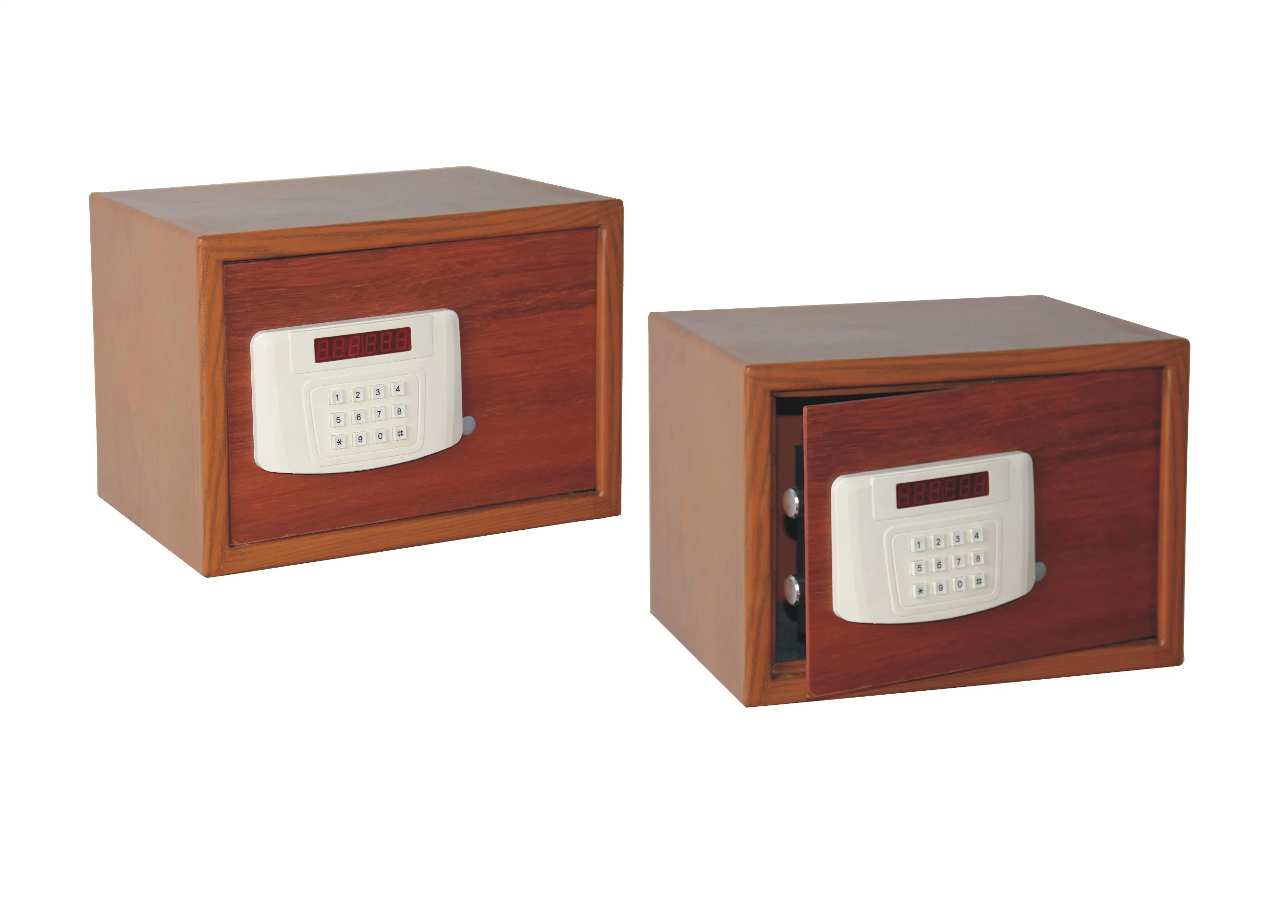 Wood Door LCD Safe Box