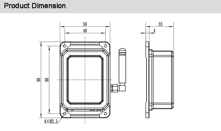 FST100-2101 Lorawan NB IOT Wireless Remote Zigbee Temperature Humidity Sensor