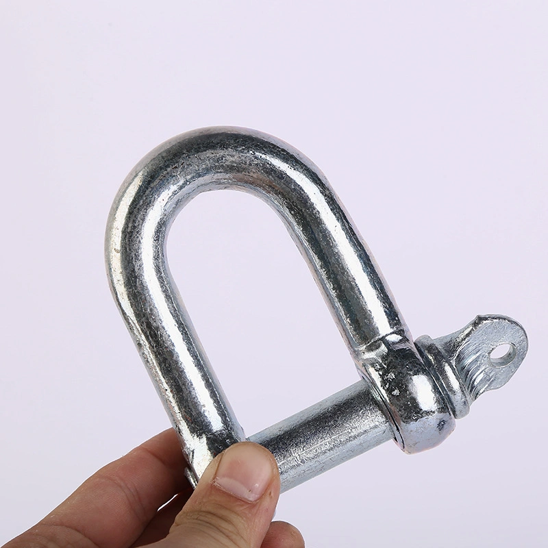 Marine Grade Stainless Steel Anchor Shackle with Safety Pin