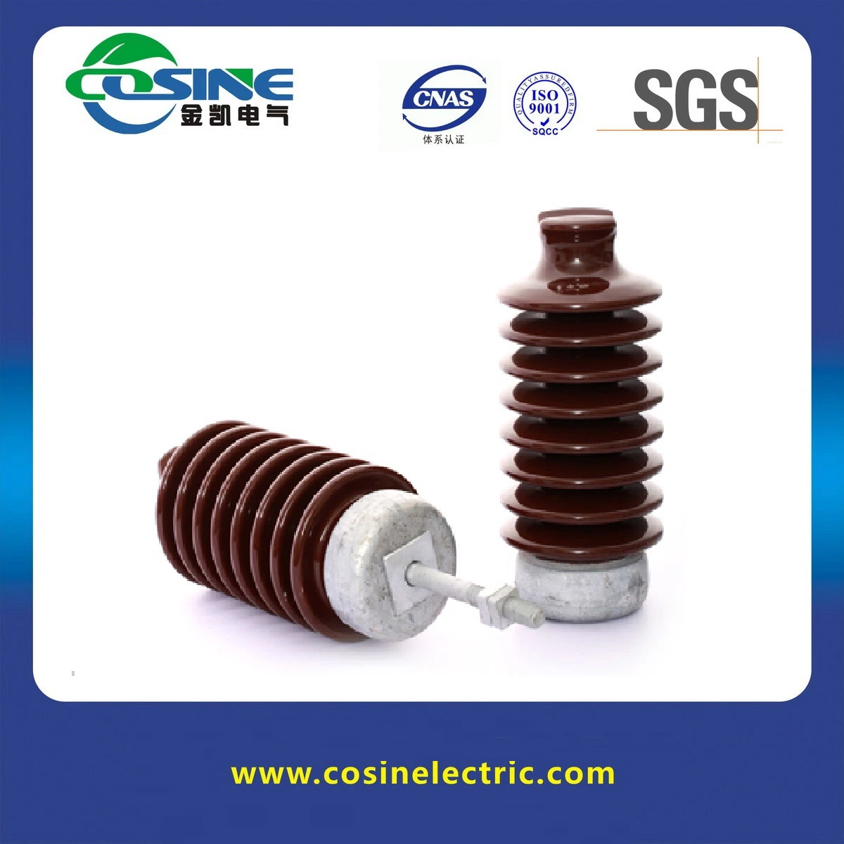 Ceramic Porcelain Line Post Insulator ANSI 57-2s/ 57-2L