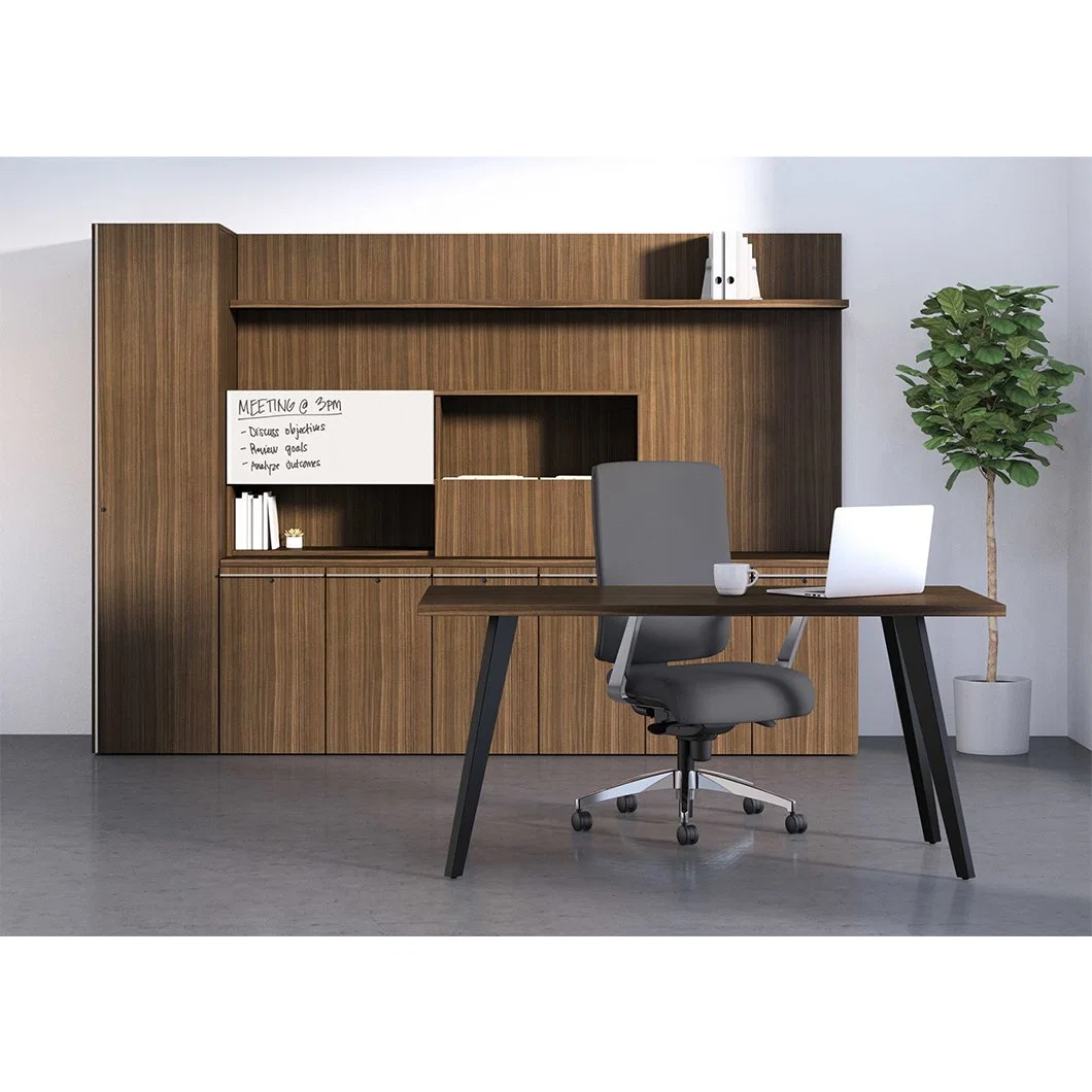 Diseño moderno Director de madera Mesa Oficina Escritorio fábrica de precios Manager Escritorio para proyectos y Mayoristas