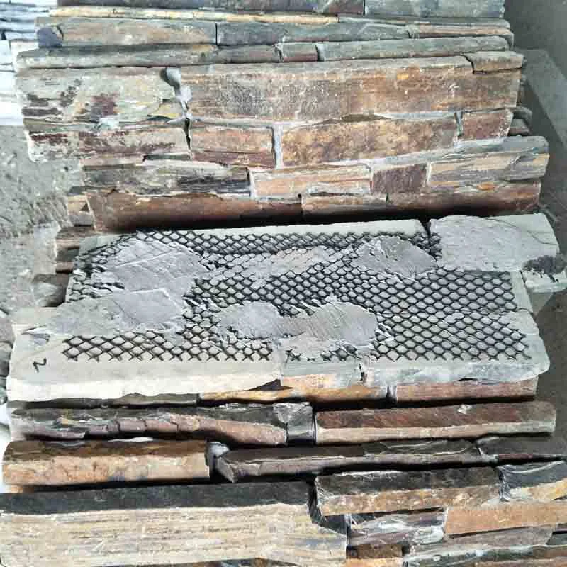 SMC-Cc160 China Hot Sale S1120 Rusty Slate Stacked Stone Veneer