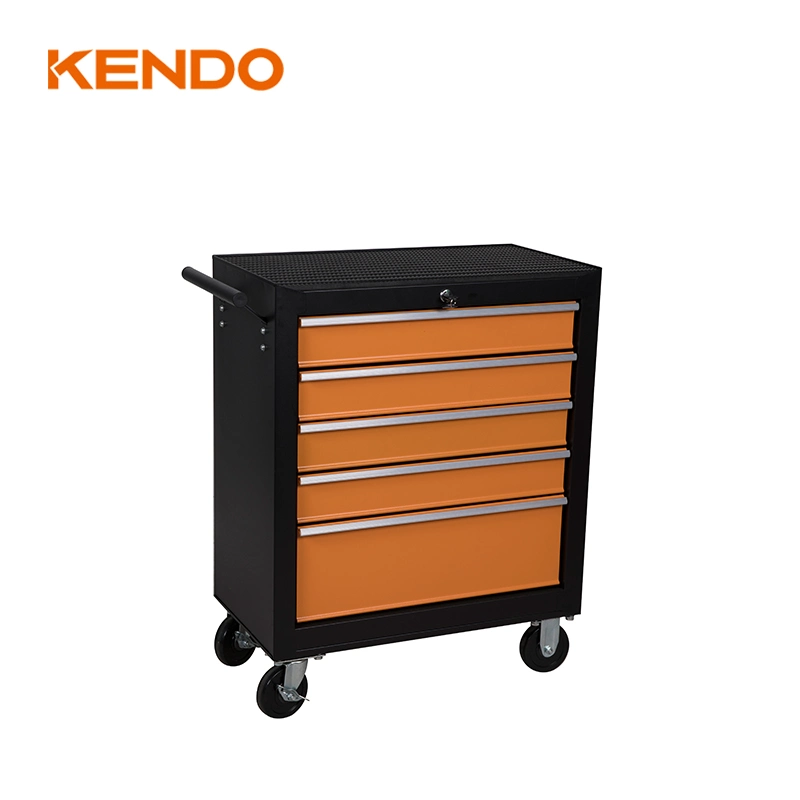 Kendo 113PC 5 tiroirs Armoire à outils amovible pour la maison avec ensemble d'outils à main