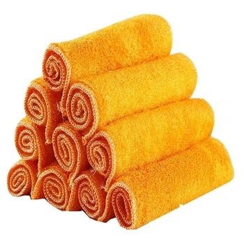 Color Wholesale/Supplier Microfiber Bamboo Fiber Kitchen Household Cleaning Dish Washing Towel