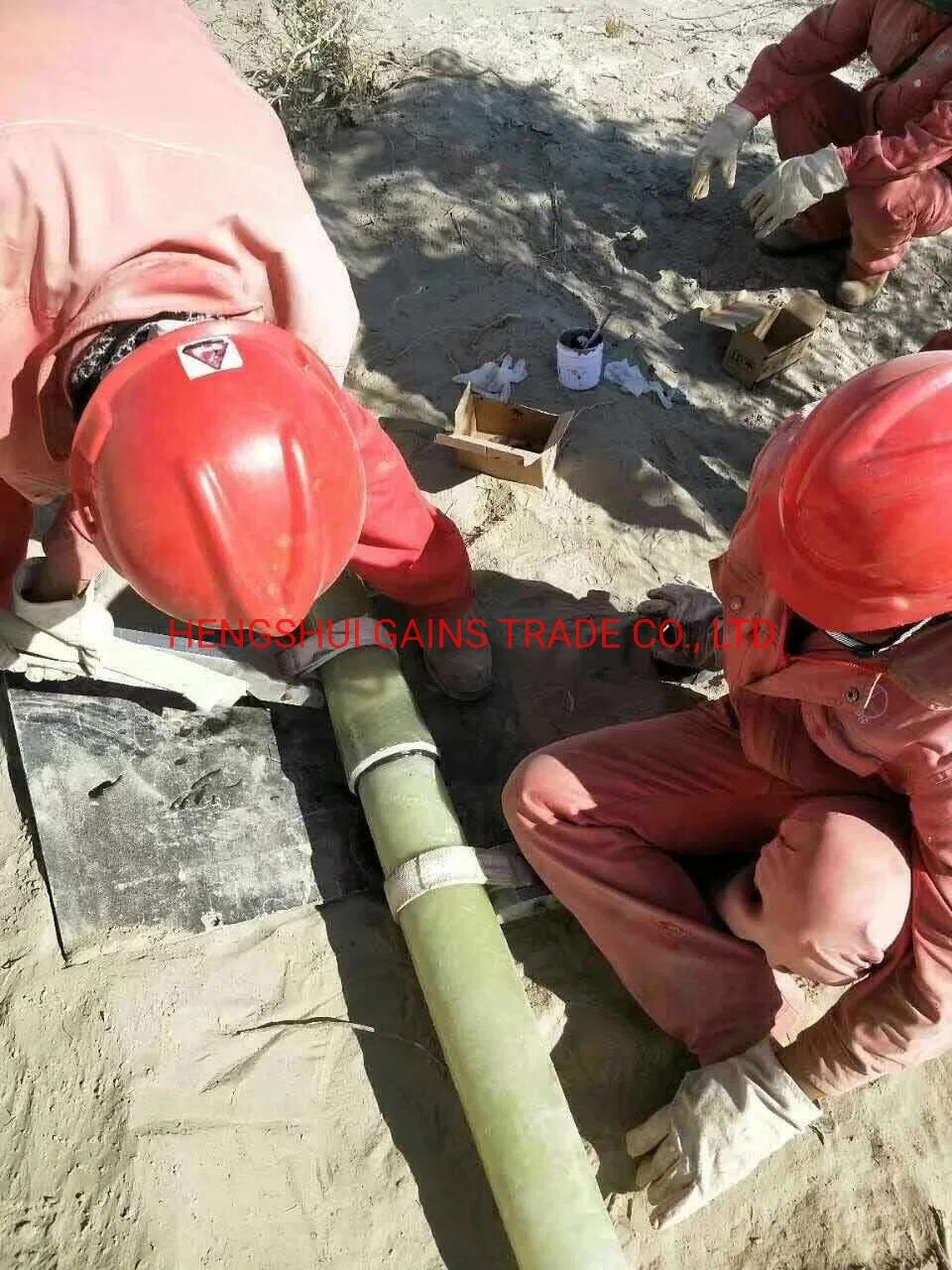 API 15lr Gre Epoxy Fiberglass Pipe for Carbon Dioxide Injection and Gathering in Oilfield Industry