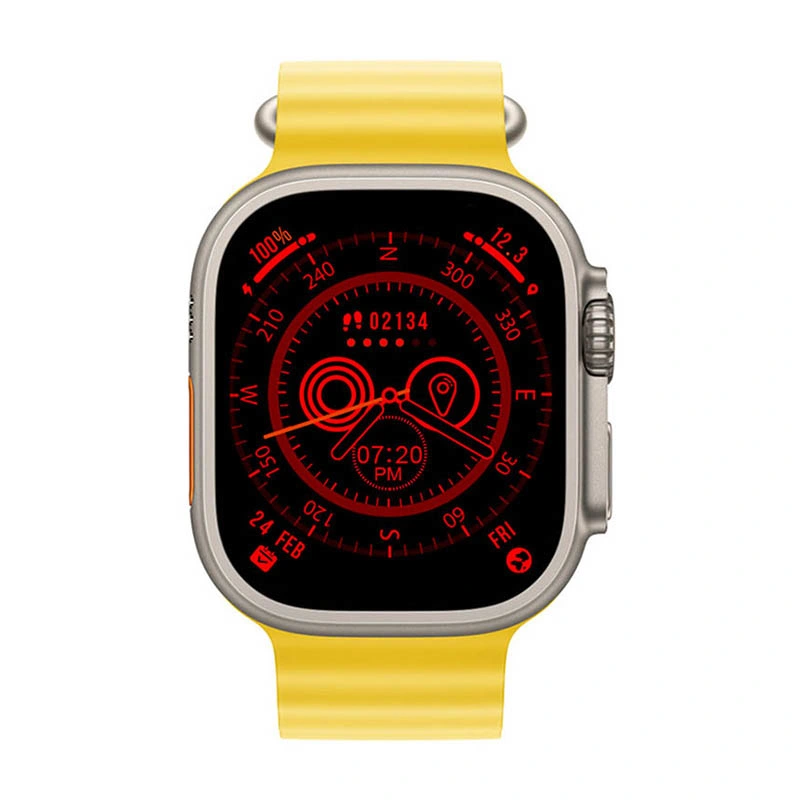 GS8 Smart Watch Herzfrequenz- und Blutdruckmessung elektronisch Smart Watch Sport-Modus Wasserdichte Bluetooth Anruf Smart Watch