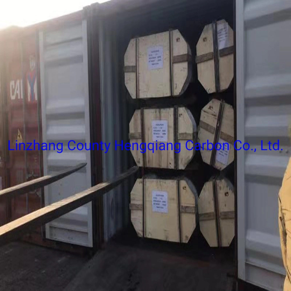 Low Resistivity Graphite Electrode UHP600 for Eaf Steel Making