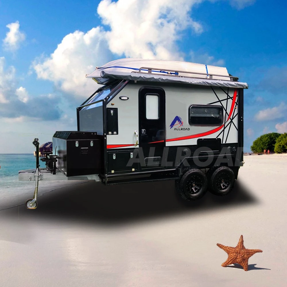 Suministro de fábrica de techo rígido 4X4 Offroad UTV VEHÍCULO RV Camper tráiler