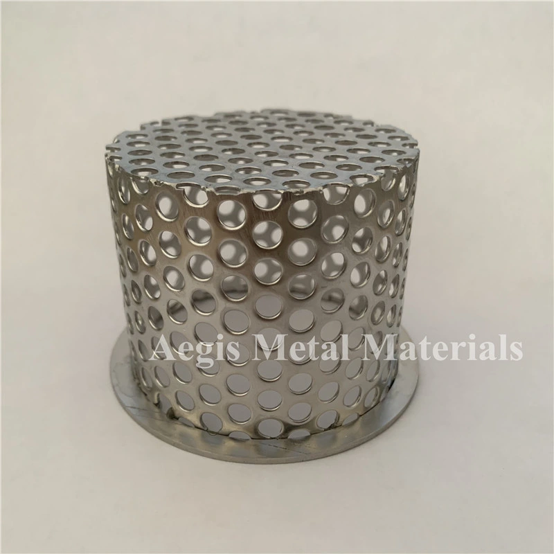 SUS201 304 316 316lstainless Steel Metal Perforated Tube Filter