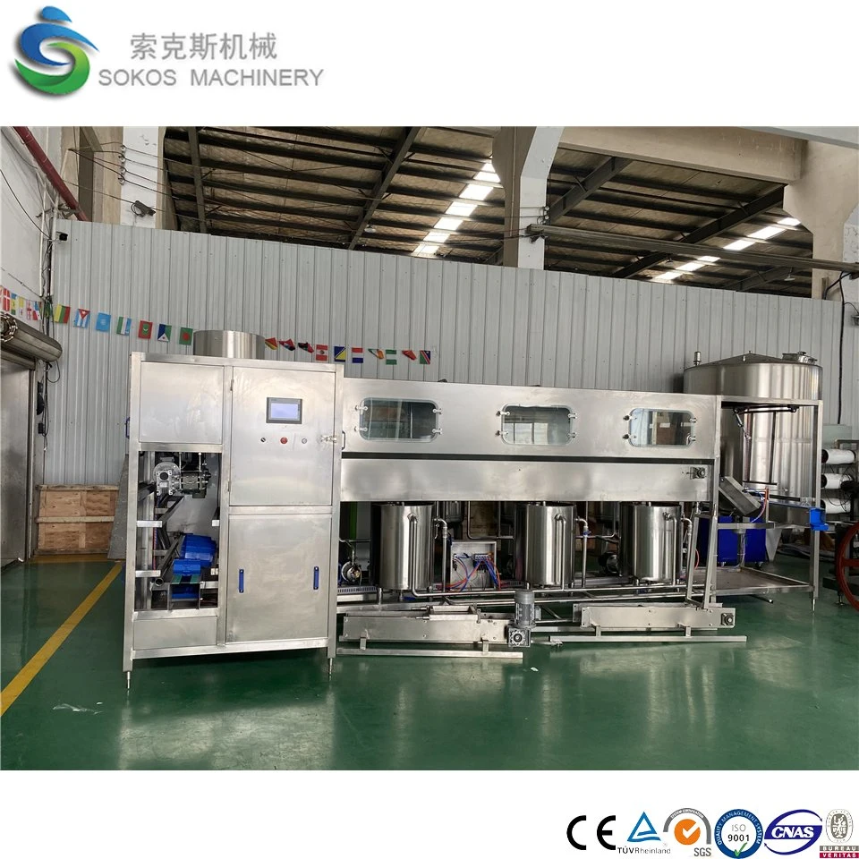 Advanced 5 Gallon Bucket Bottle Water Filling Machine for Barrel Bottling Plant