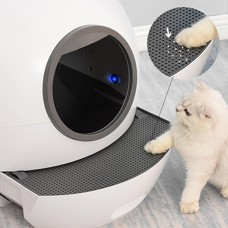 Multi-funcional automático totalmente cerrado Auto Clean Cat inodoro Smart olor Eliminación Caja de basura de gato autolimpiable para varios gatos