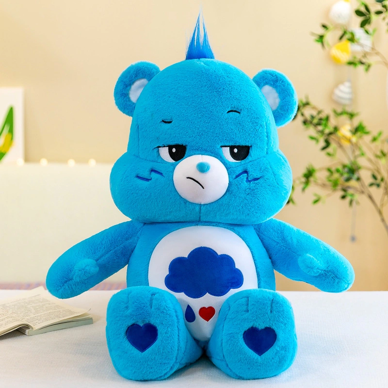 New Fashion Cute Animals Creative Color Bear Doll Manufacturers Design Personalized Fashion Decorative Soft Plush Toys