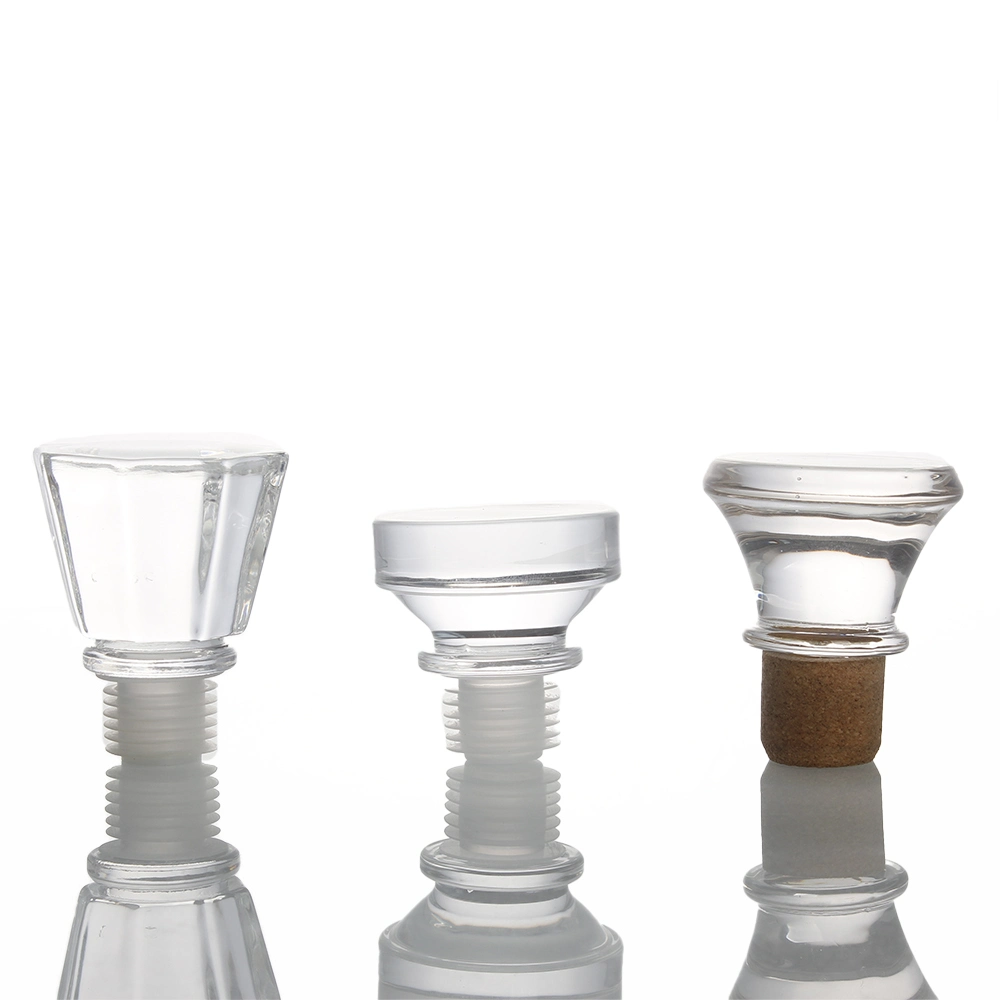 Vente en gros 19,5 mm 22,5 mm Spirat Gin Rum Tequila Vodka Whisky Bouchon en liège pour bouteille en verre