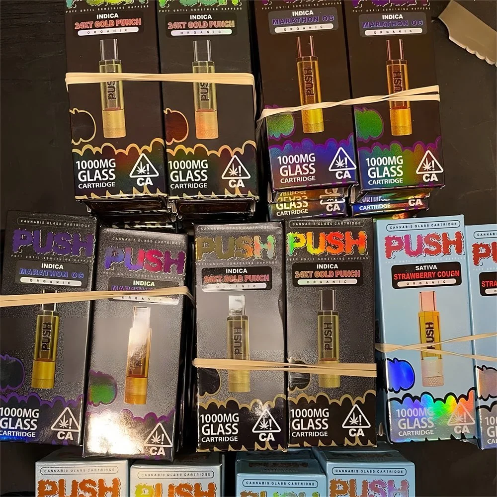 Wholesale/Supplier Empty Push All Full Glass Diposable Vape Pen Pod Packaging 1ml 1.0ml 1000mg 1g 1 0.8ml 0.8 Ml 510 T Threaded Live Resin Ceramic Coil Hhc Cartridges