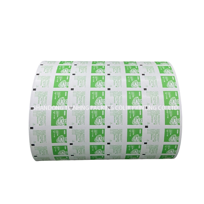 73GSM Four Layer Aluminium Foil Laminated Paper Roll for Alcohol Pad Wrapping