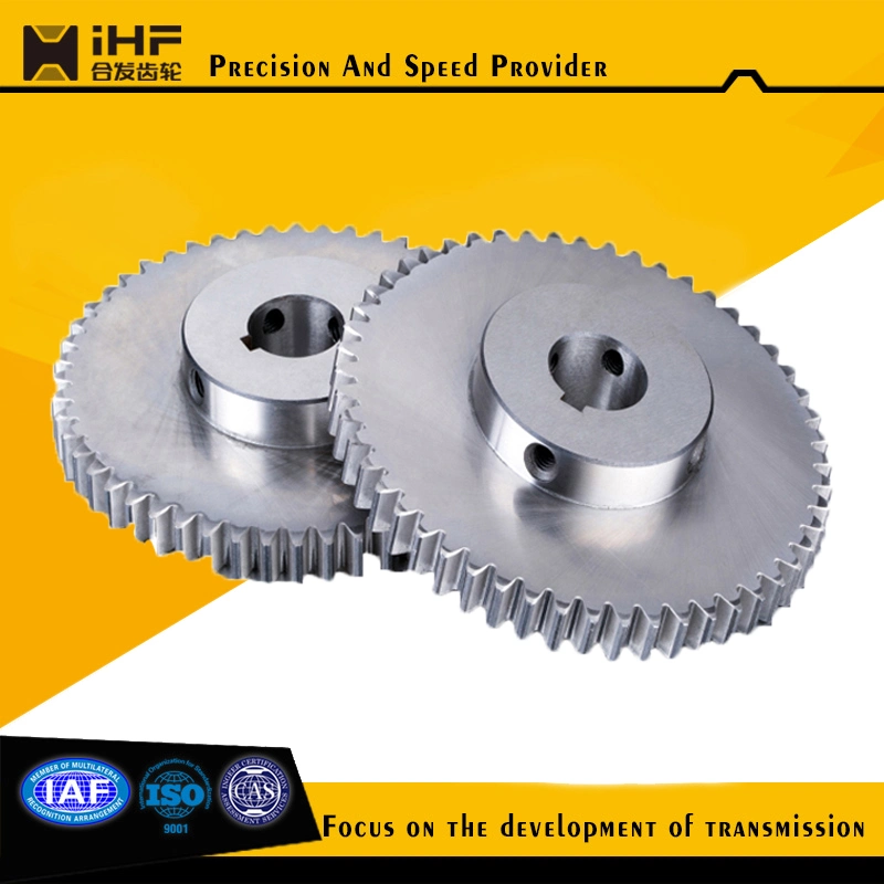 Custom CNC Small Standard Metal Brass Worm Wheel Gear Set for Transportation Machinery