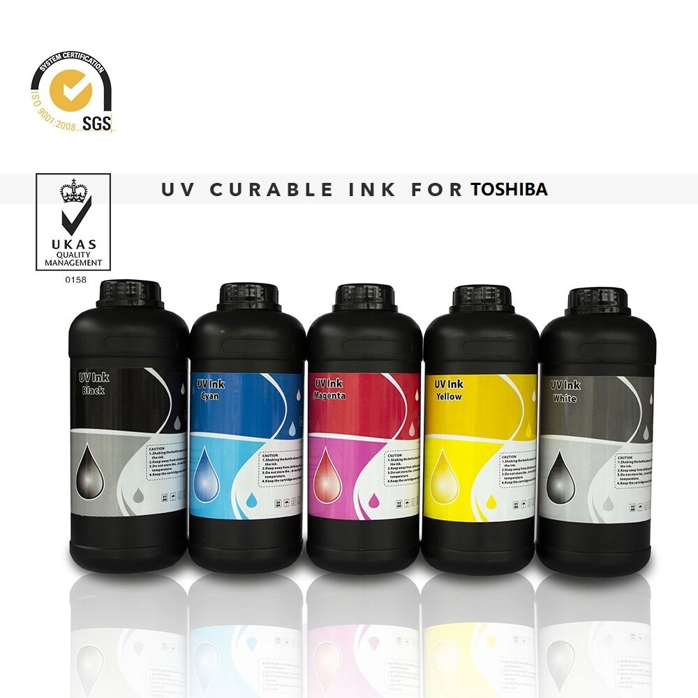 Rigid and Flexible LED Curable UV Ink for Toshiba Ce4 Print Head