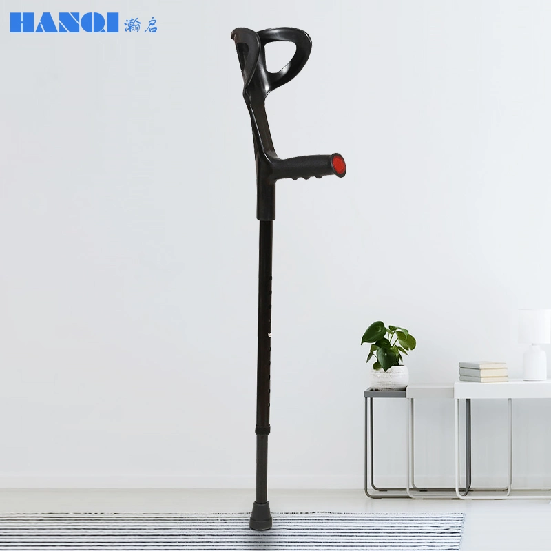 Hospital Home Use Aluminum Alloy Portable Retractable Foream Elbow Crutches Walking Stick for Elderly and Disabled