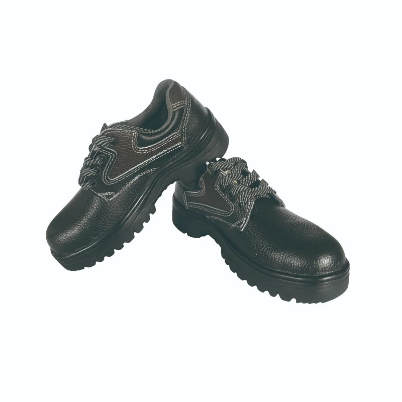 Spring and Autumn PU Leather Labor Insurance Shoe Upper Material and Rubber Outsole Material Anti-Fall Function