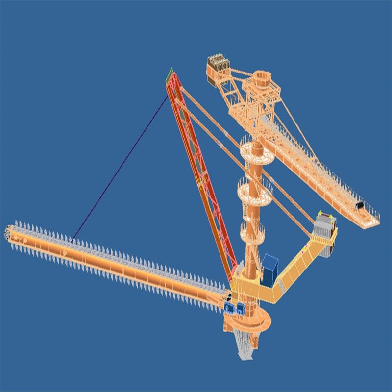 Ccircular Storage Quarry Mechanical Device for Stacking and Rearing (Циклерное устройство для