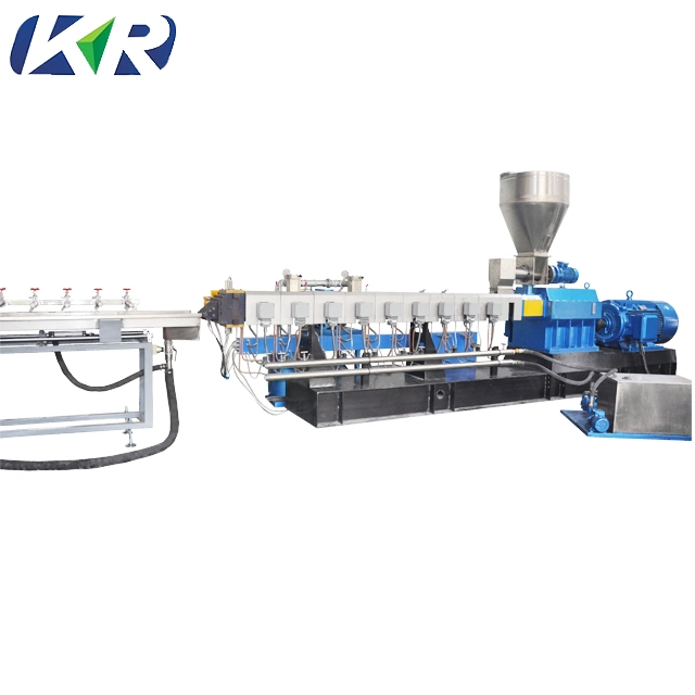 Polymer Modification and Masterbatch Extrusion Complete Twin Screw PE Granulating Line