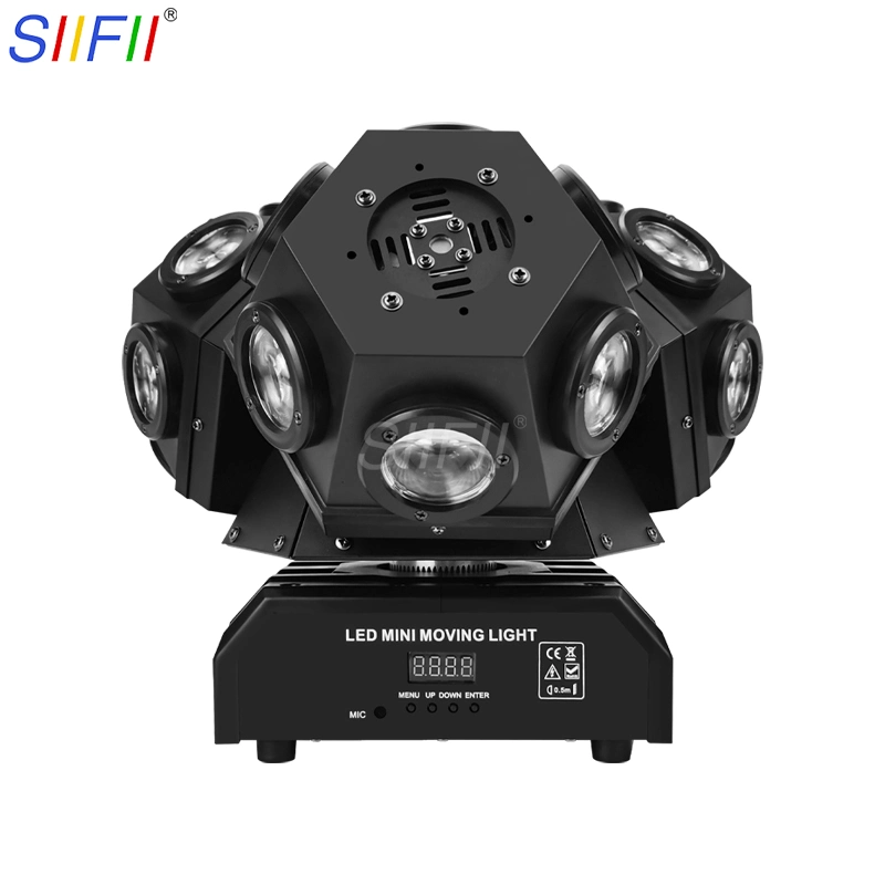 New Stage Lighting Equipment Party 18X10W 3 Heads RGB Laser Moving Head LED Disco Lights