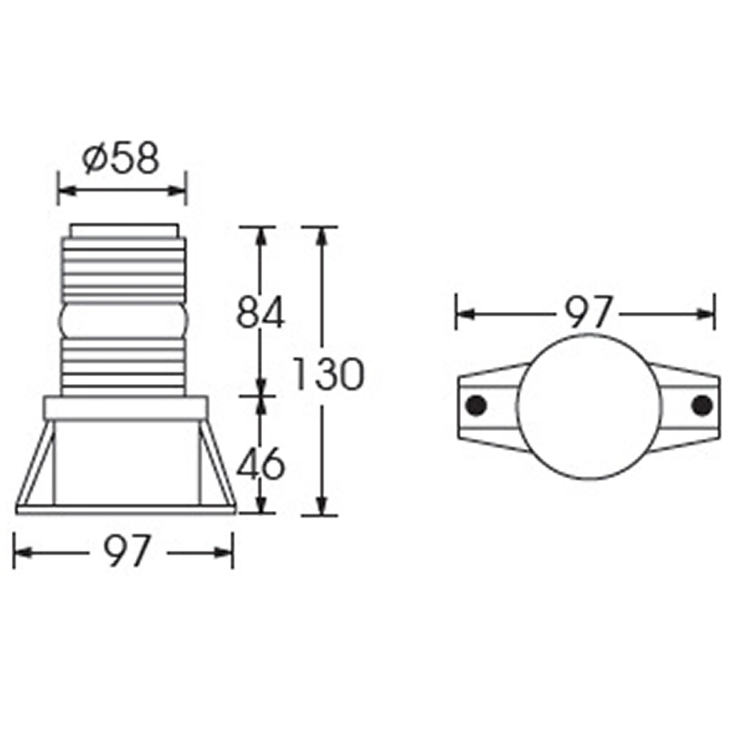 LED do carro elevador farol de flash de luz âmbar elevados de 10-110V EMC retráctil risco superior de indicação de tráfego de emergência piscar a Luz de Aviso de Segurança