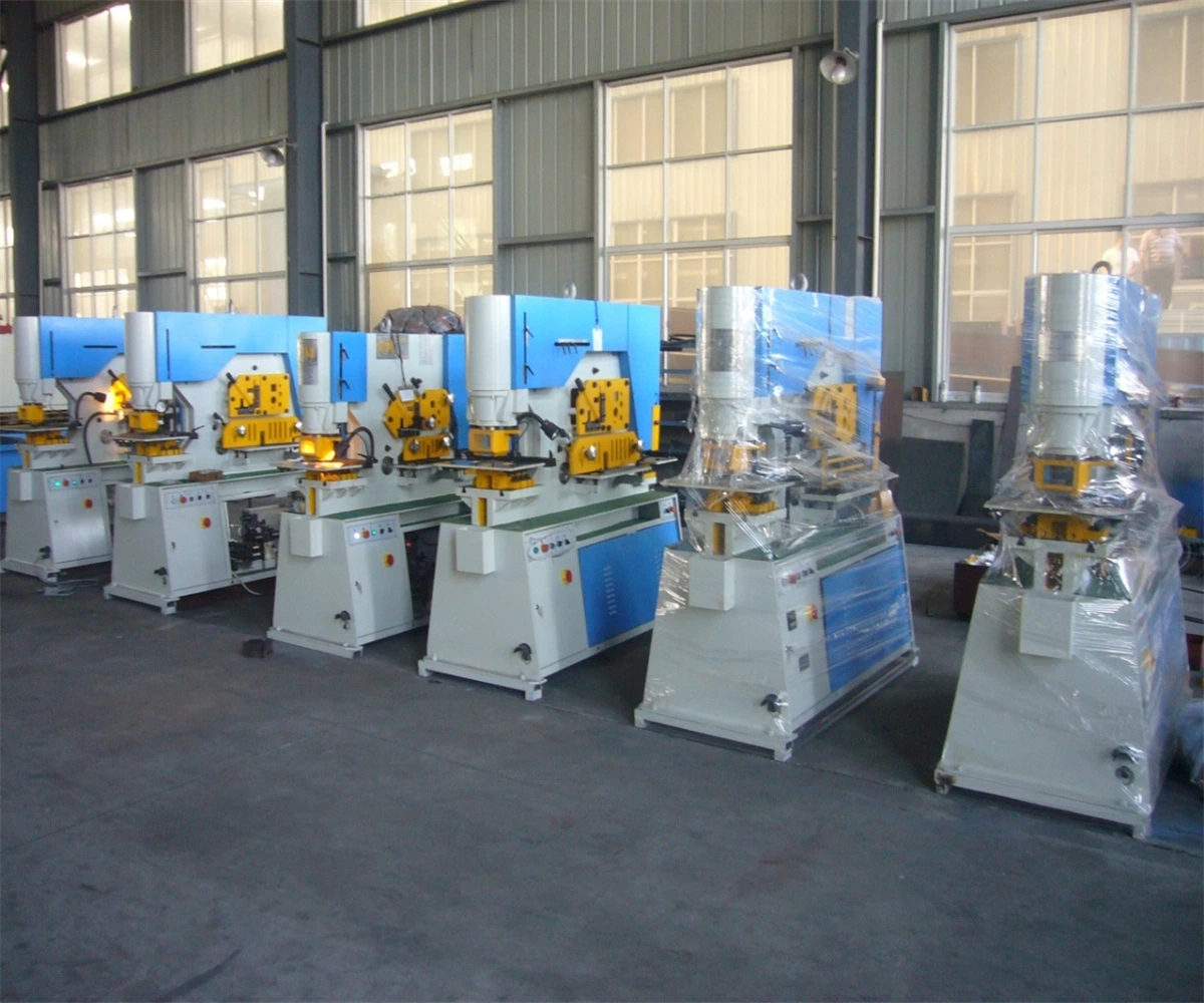 Hydraulic Iron Worker/Punch Cutting Machine/Steel Bar Shearing Punching