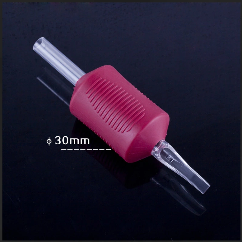 Customizable Wholesale/Supplier 30mm Silicone Rubber Tattoo Disposable Tube