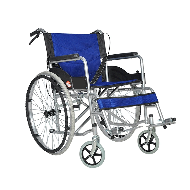 Used Economical Aluminum Steel Foldable Adult Children Disabled Outdoor Manual Wheelchair for Sale