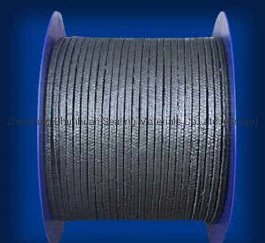 High quality/High cost performance  PTFE/Kevlar/Carbonized Fiber/Aramid Braided Packing for Pump or Valve Stem