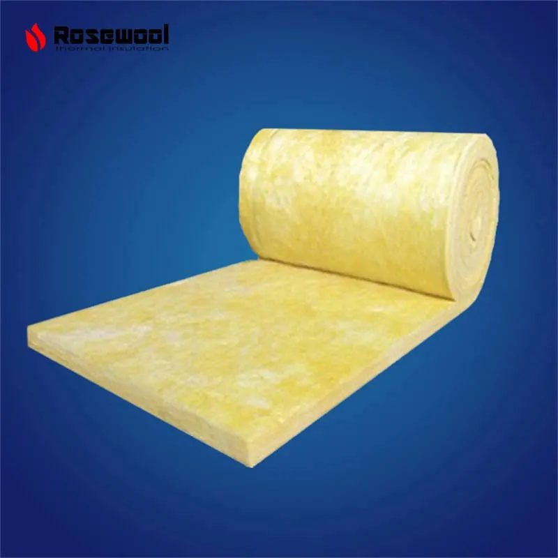 High quality/High cost performance  25-150mm Thermal Insulation Materials Glasswool Glass Wool Blanket with Reasonable Price