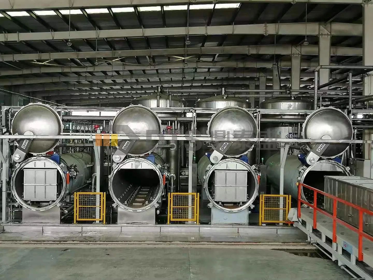 High-End Water Spray Retort/Autoclave/Sterilizer for Foods and Beverages Pet Food with Perfect Thermal Distribution