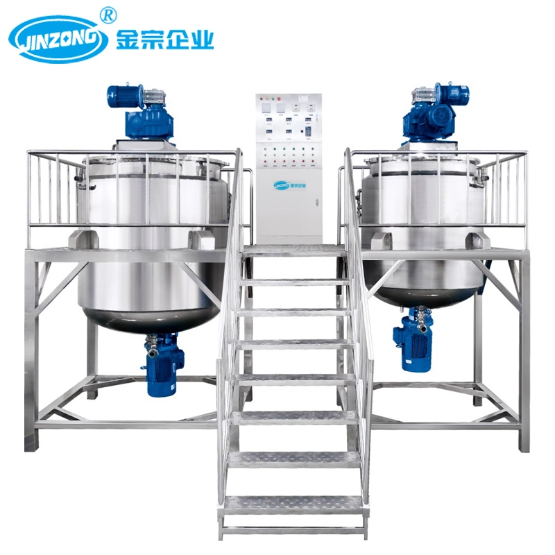 High Shear Shampoo Emulsifying and Making Equipment machine, Shampoo Emulsifying Mixing Tank for Costmetic Chemical