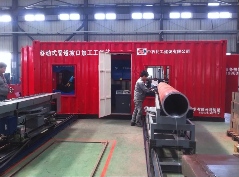 CNC Pipe Cutting & Beveling Workstation