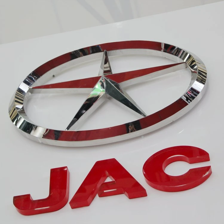 High quality/High cost performance  Exporting Brands Chrome LED Car Logo Names