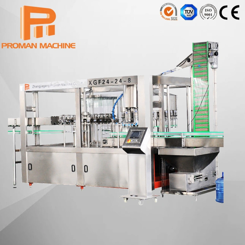 6000bph Mineral Water Bottle Washing Filling Capping Machine/Bottle Water Filling Machine/Water Production Line