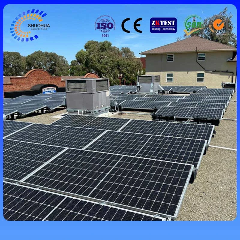 2023 células solares de elevada eficiência 144PCS 400W/410W Painel solar Sistemas de Energia solar Produtos solares