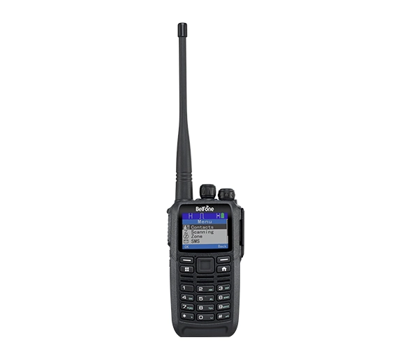 Bf-Td505 UHF VHF Commercial Walkie Talkie 5W Digital Trunking Portable Two Way Radio