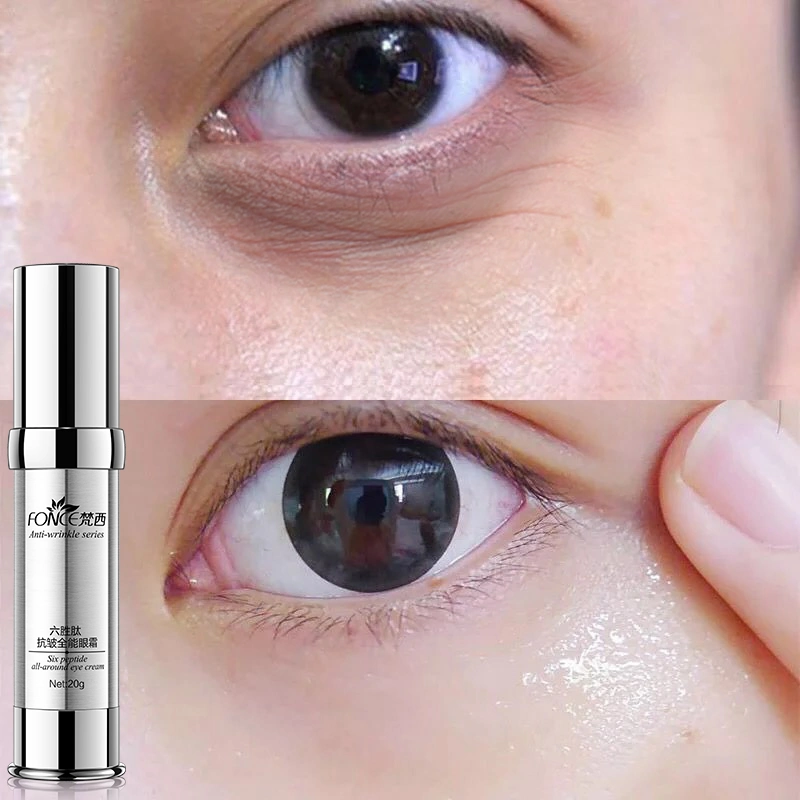 Anti-Wrinkle Eye Cream Six Peptide Anti-Aging Serum Black Circle Cleaner