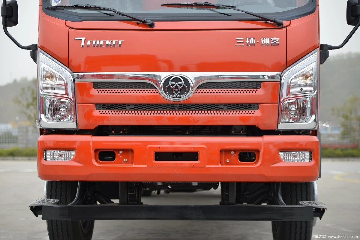 Euro5 T3 Light Duty Tipper Truck 160HP 4X2 6.7m Dump Truck