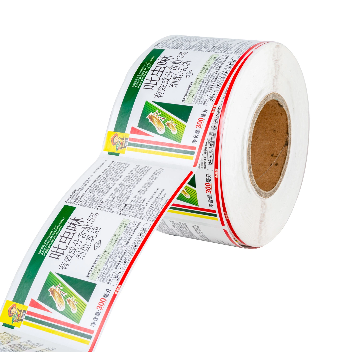 Pharmaceutical Packaging Self Adhesive Colorful Printed Stickers Barcode Label Paper