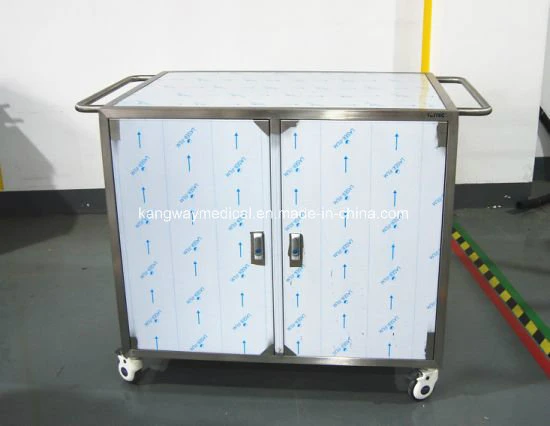 Hospital Furniture Medical Stainless Steel Storage Cabinet