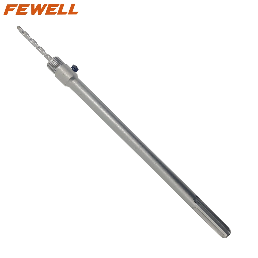 350mm SDS Max Connecting Rod Hollow Electric Tct Core Drill Bit Concrete Hole Saw Arbor Adapter for Concrete Wall Brick Block Masonry Drilling