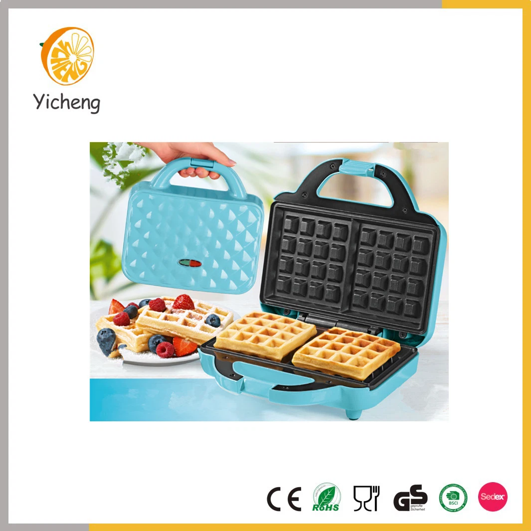 Professional Sandwich Toaster Panini Maker Waffle Iron Grill with Non-Stick Fixed Plate